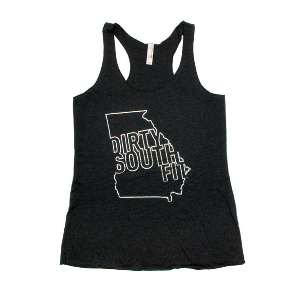 GA Outline Racerback Tank